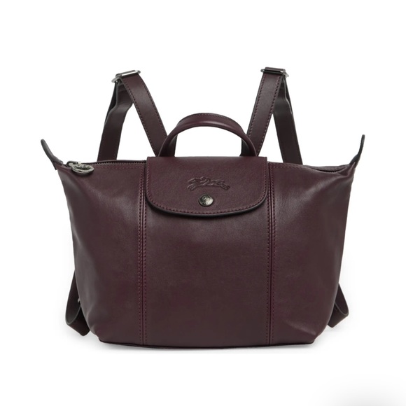 Longchamp Handbags - Longchamp Le Pliage Cuir Leather Backpack (BNWT)